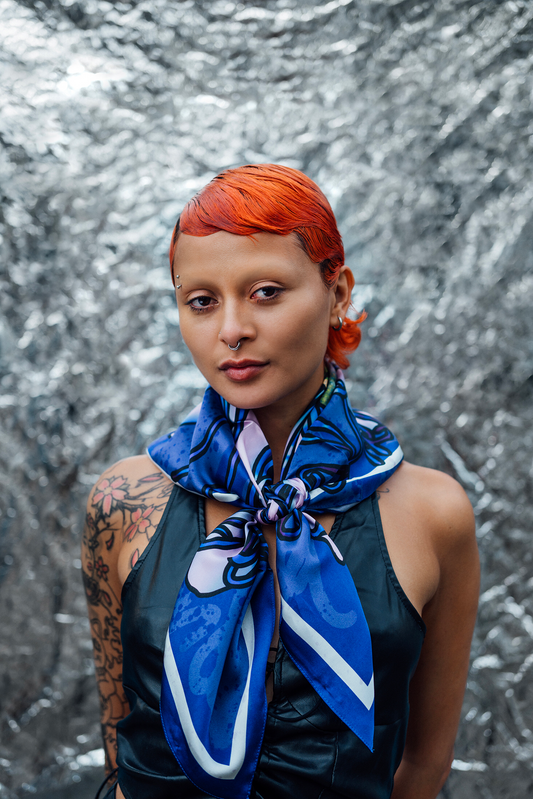 Blue Diva Scarf